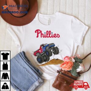 Philadelphia Phillies Monster Truck Mlb Tshirt