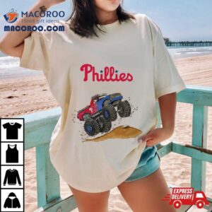 Philadelphia Phillies Monster Truck Mlb Tshirt