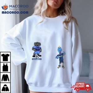 Philadelphia Union Vs Sporting Kansas City Mls Mascot Cartoon Soccer Tshirt