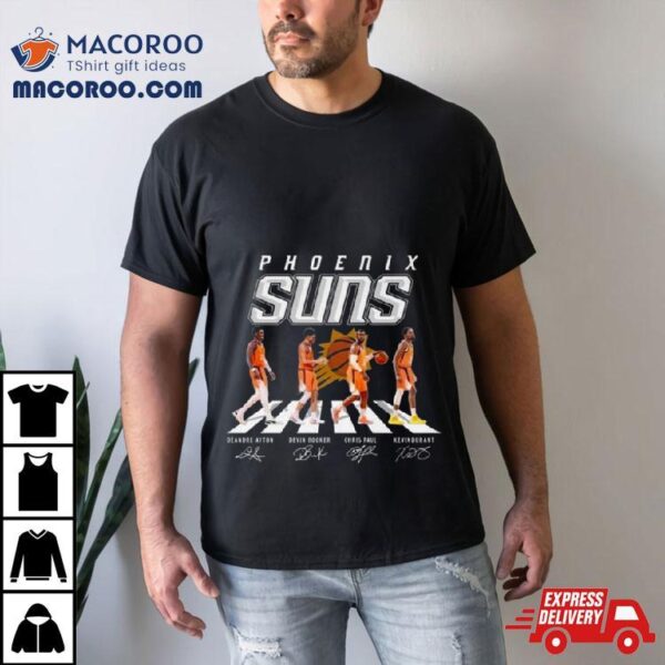 Phoenix Suns 2024 Abbey Road Signatures Shirt