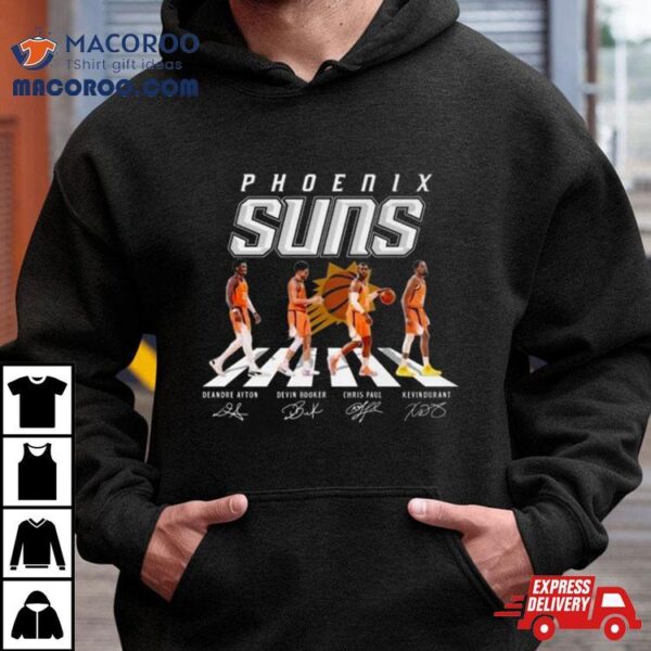 Phoenix Suns 2024 Abbey Road Signatures Shirt