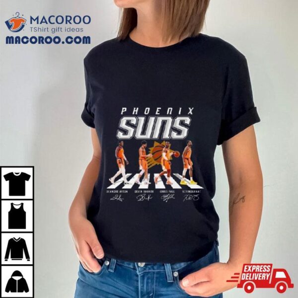 Phoenix Suns 2024 Abbey Road Signatures Shirt