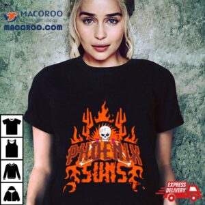 Phoenix Suns Basketball Skeleton Shirt