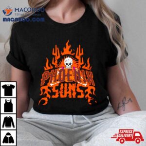 Phoenix Suns Basketball Skeleton Shirt