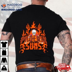 Phoenix Suns Basketball Skeleton Tshirt