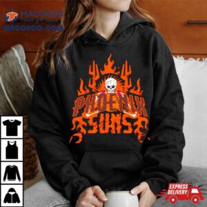 Phoenix Suns Basketball Skeleton Tshirt