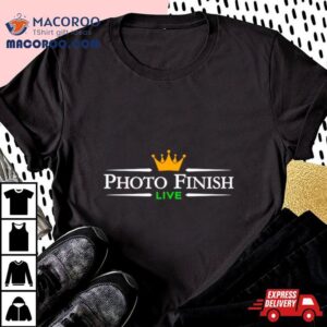 Photo Finish Live Logo Tshirt