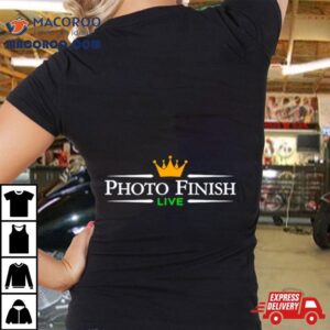 Photo Finish Live Logo Tshirt