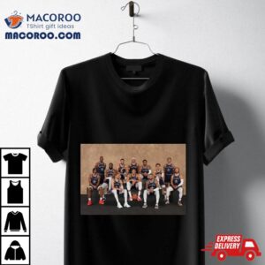 Photoshoot Before Match Of The Eastern Team Line Up Nba All Star Indianapolis Tshirt