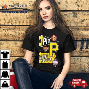 Pittsburgh Pirates Fanatics Branded Split Zone Shirt