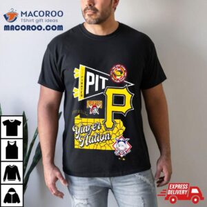 Pittsburgh Pirates Fanatics Branded Split Zone Tshirt