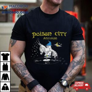 Poison City Records Wizard Tshirt