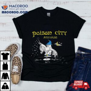 Poison City Records Wizard Tshirt