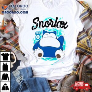 Pokemon Snorlax Airbrush Tshirt