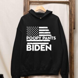 Poopy Pants Biden Vintage Hoodie