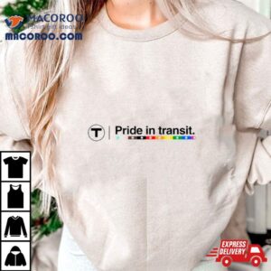 Pride In Transit Logo Shirt