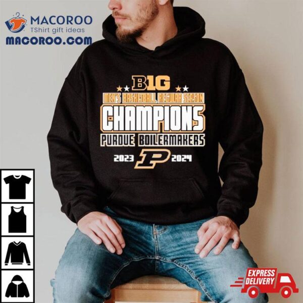 Purdue Boilermakers Retro Big Ten Champs Shirt