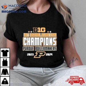 Purdue Boilermakers Retro Big Ten Champs Shirt