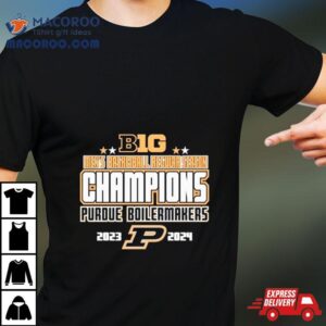 Purdue Boilermakers Retro Big Ten Champs Tshirt