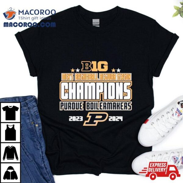 Purdue Boilermakers Retro Big Ten Champs Shirt