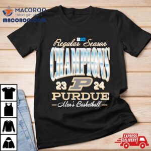 Purdue Mbb Regular Season Champions Shirt