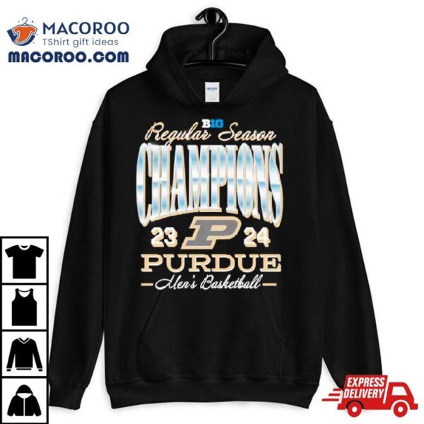 Purdue Mbb Regular Season Champions Shirt