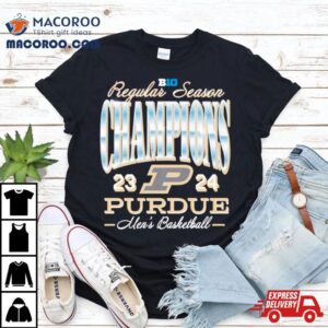 Purdue Mbb Regular Season Champions Tshirt