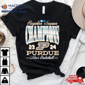 Purdue Mbb Regular Season Champions Tshirt