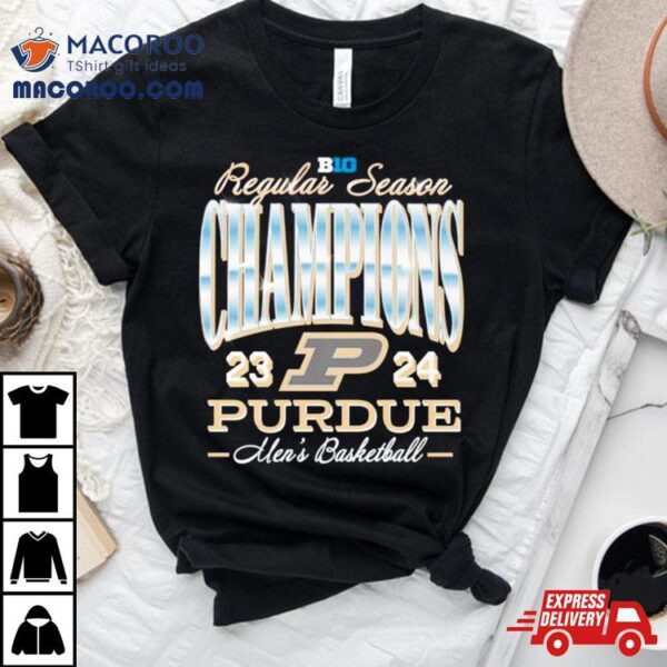 Purdue Mbb Regular Season Champions Shirt