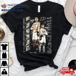 Purdue Men Rsquo S Basketball Zach Edey Amp Braden Smith Vintage Tshirt