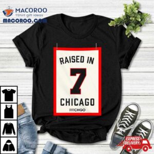 Raised In Chicago Tshirt