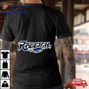 Raleigh Ice Caps Logo Tshirt