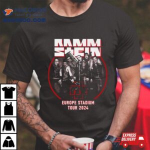 Rammstein Europe Stadium Tour Vintage Tshirt