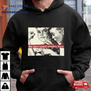 Rare Barbara Kruger We Don Rsquo T Need Another Hero Tshirt