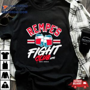 Rempe S Fight Club Rangers Hockey Tshirt