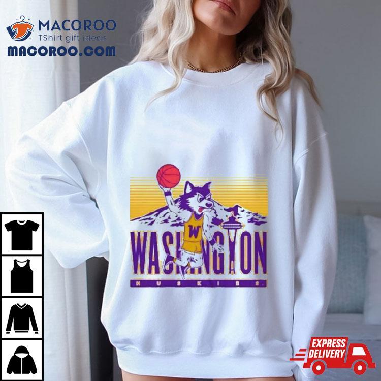 Retro Inspired Uw Dunking Harry The Husky Shirt Retro Inspired Uw Dunking Harry The Husky Shirt