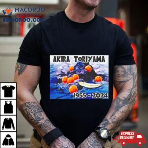 Rip Akira Toriyama Dragon Ball Z Tshirt