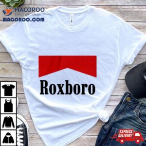 Roxboro Smokes Parody Logo Tshirt