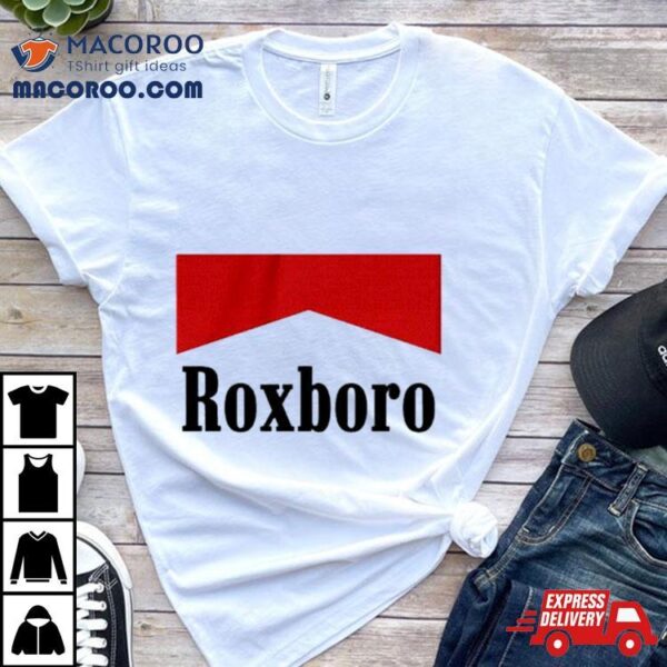 Roxboro Smokes Parody Logo Shirt