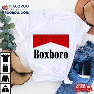 Roxboro Smokes Parody Logo Tshirt