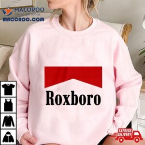 Roxboro Smokes Parody Logo Tshirt