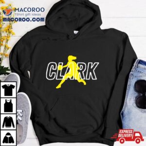 Run Clark Play Basketball Ncaa Iowa Hawkeyes Tshirt