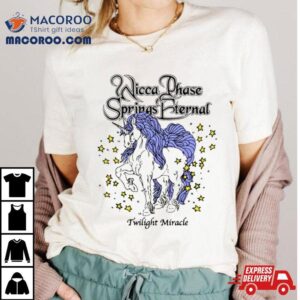 Run For Cover Records Merch Store Wicca Phase Springs Eternal Twilight Miracle Unicorn Tshirt