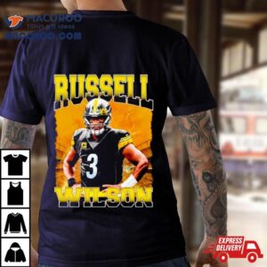 Russell Wilson Pittsburgh Steelers Vintage Tshirt