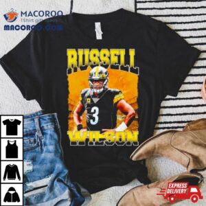 Russell Wilson Pittsburgh Steelers Vintage Tshirt