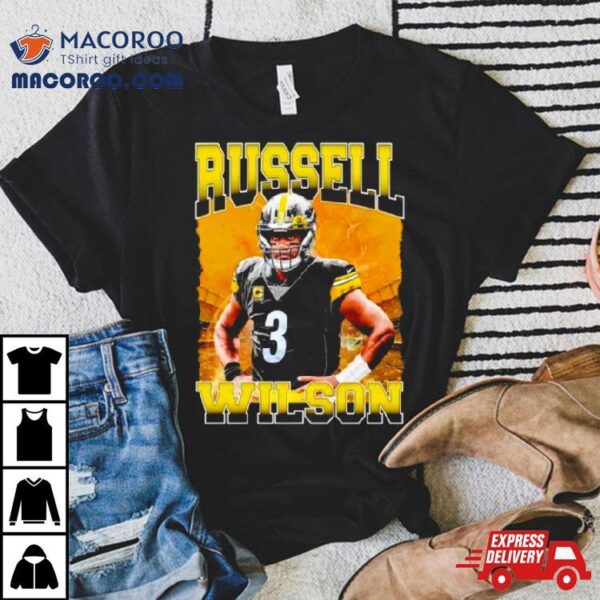 Russell Wilson Pittsburgh Steelers Vintage Shirt