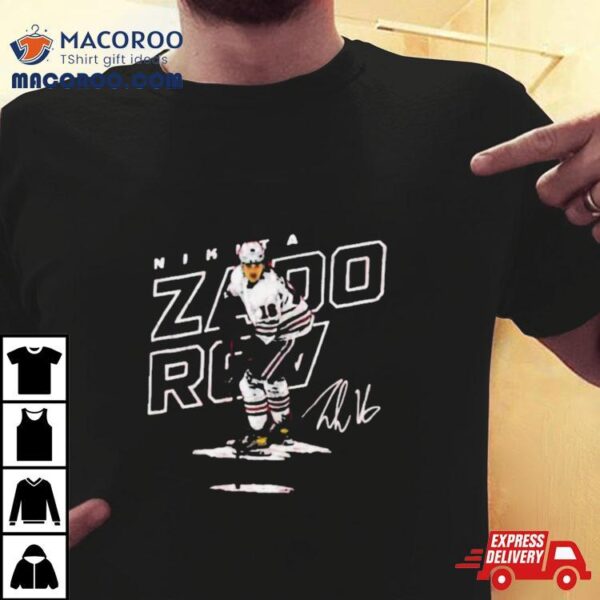 Russian Professional Ice Hockey Defenceman For The Vancouver Canucks Signature Nikita Zadorov Shirt