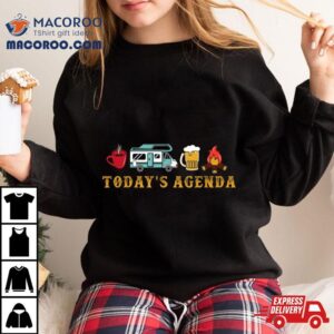 Rv Camping Lover Agenda Tshirt