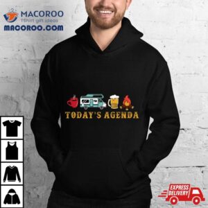 Rv Camping Lover Agenda Tshirt