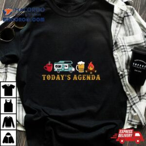 Rv Camping Lover Agenda Tshirt